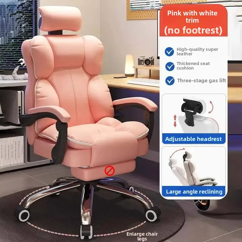 AOLIVIYA Gaming Chair Gamer Computer Chair Office Desk Chair Reclining Ergonomic Boss Simple Comfy E Sports Seat