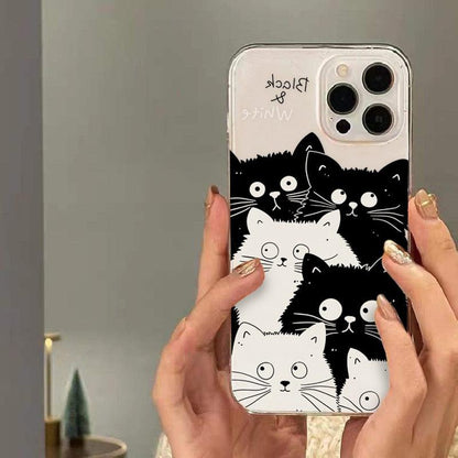 Clear Cat Design iPhone Case – product view 18