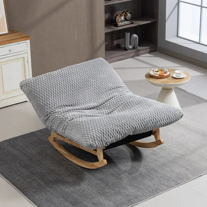 43.3-inch Single-seater Lounge Sofa Without Armrests Made Of Comfortable Corduroy Fabri Suitable For Living Rooms Offices Apartments and Bedrooms