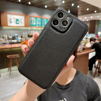 Textured Slim Leather iPhone Case – product view 2