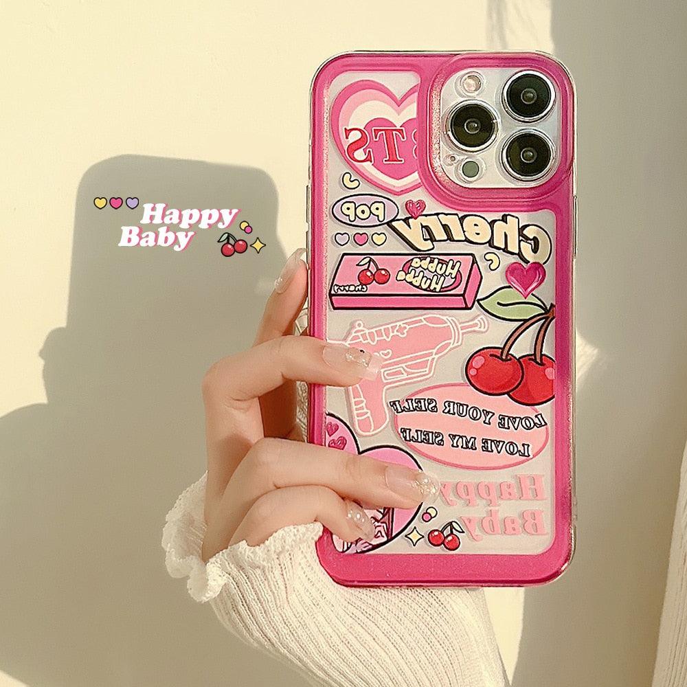 Clear Cat Design iPhone Case – product view 11