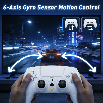 GAMEPADS Game Joystick Dual Vibration Turbo For Playstion5/PS5/PC Wireless Controller BT Adaptives Trigger External mic