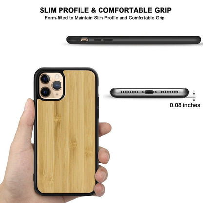 Bamboo Wood iPhone Case – product view 3