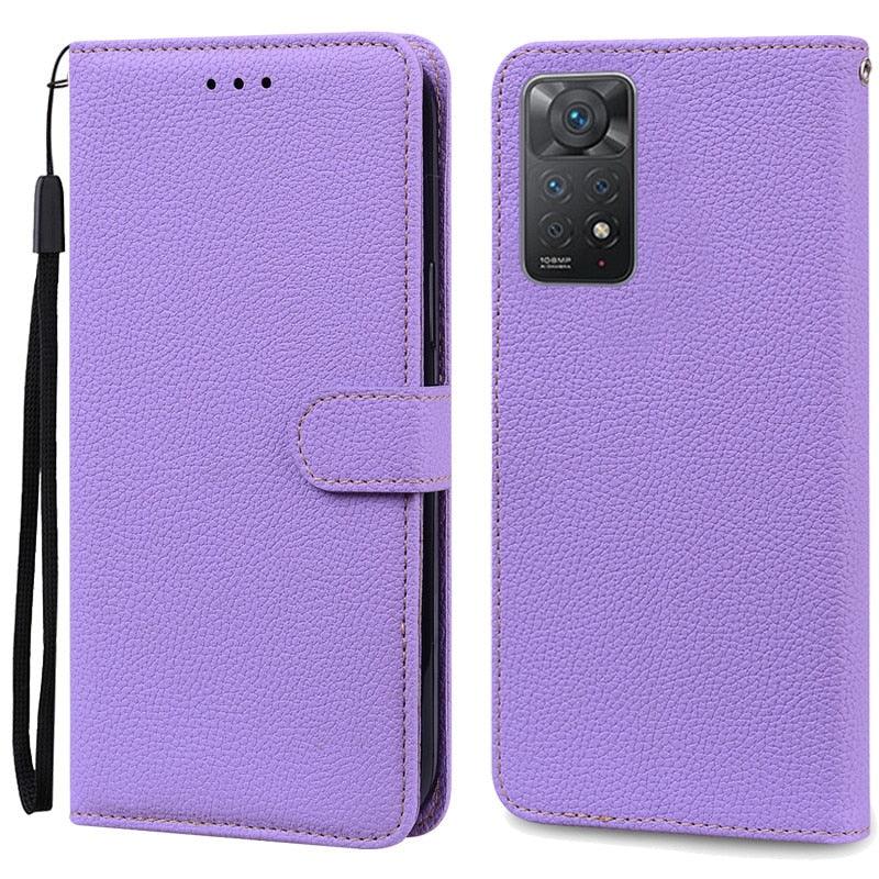 Redmi Note 11 Leather Flip Wallet Case