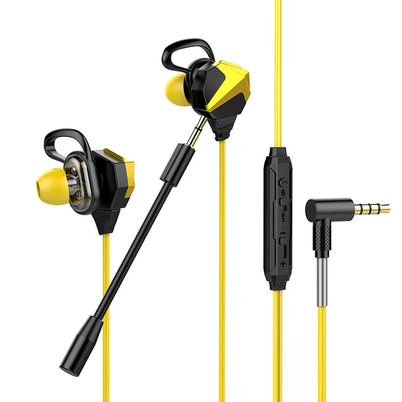 Gaming Headset with 7.1 Surround Sound and Noise-Cancelling Mic | Wired PC Earphones for PUBG PS4 CSGO