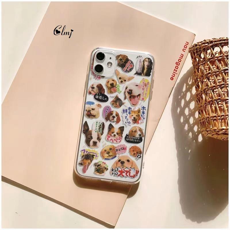 Cat & Dog Clear Silicone iPhone Case – product view 4