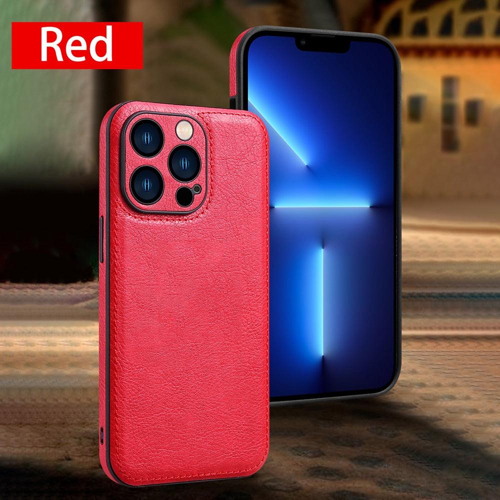Fashion PU Leather iPhone Case – product view 9