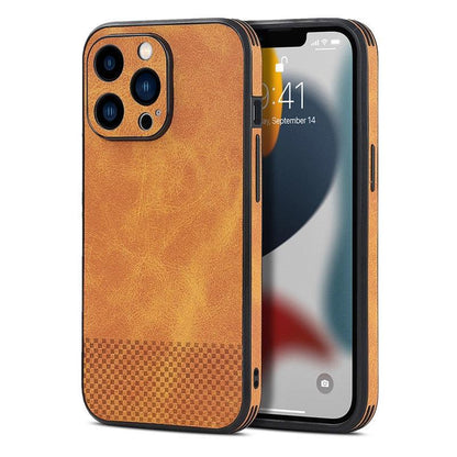 Genuine Leather Shockproof iPhone Case – product view 20