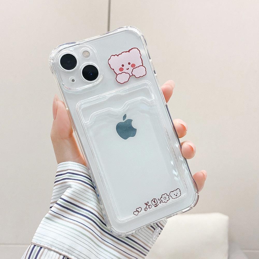 Heart Gradient iPhone Wallet Case – product view 9