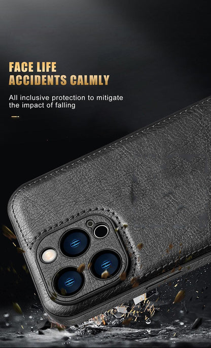 Fashion PU Leather iPhone Case – product view 19
