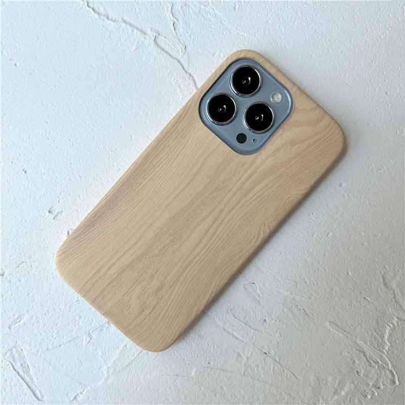 Vintage Wood-Texture iPhone Case