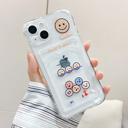 Heart Gradient iPhone Wallet Case – product view 10