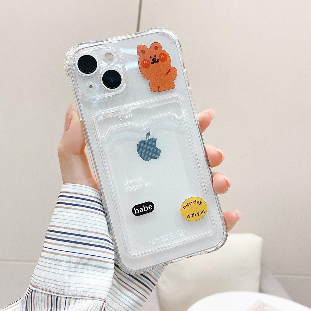 Heart Gradient iPhone Wallet Case – product view 12