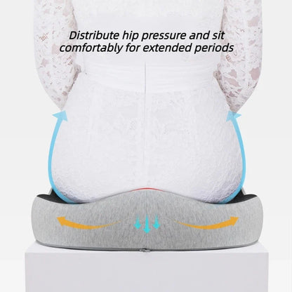 2026 New Ergonomic Memory Foam Tailbone Cushion Breathable Car Seat Pad Suitable for Office Chairs and Non-slip Soft Support