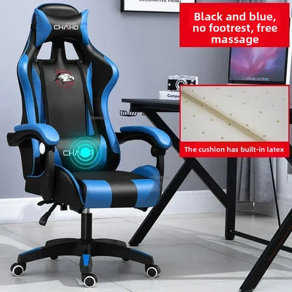 Modern Professional PC Computer Gamer Chair Light Luxury Leather Office Chair Internet Cafe Racing Esports Comfortable Furniture