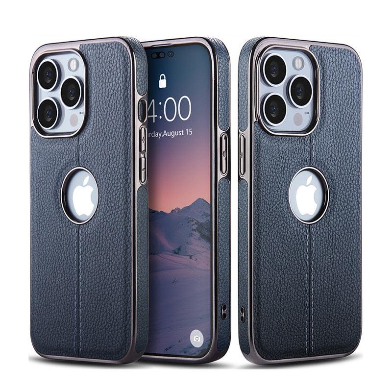 Textured Leather iPhone 14 Case – product view 11