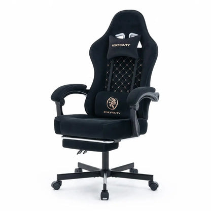 （Local US Inventory）Ergonomic Gaming Chair for Adults High Back Office Desk Chair with Massage ket Spring Cushion Footrest Lumba