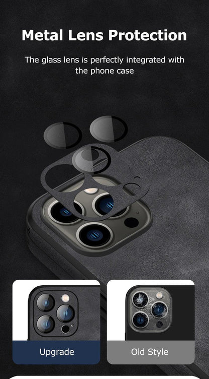 Hard Genuine Leather iPhone Case – product view 18