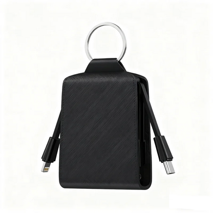 Mini Keychain Power Bank 2000mAh Portable Charger for iPhone 17 16 Samsung Xiaomi Huawei Powerbank Station External Battery Pack