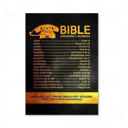 Motivational Quote Art Posters for Wall Black Golden Letters Inspiring Canvas Painting Wall Art Picture Office Living Room Decor