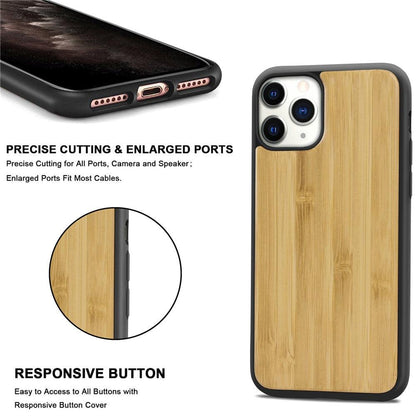 Bamboo Wood iPhone Case – product view 4
