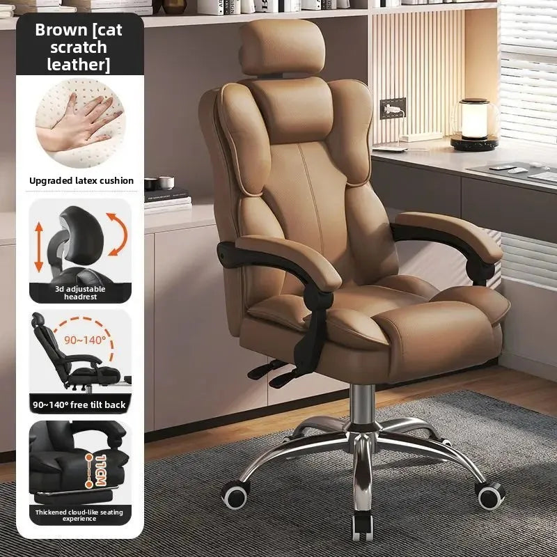 AOLIVIYA Gaming Chair Gamer Computer Chair Office Desk Chair Reclining Ergonomic Boss Simple Comfy E Sports Seat