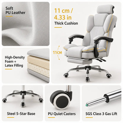 AOLIVIYA Gaming Chair Gamer Computer Chair Office Desk Chair Reclining Ergonomic Boss Simple Comfy E Sports Seat