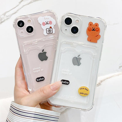 Heart Gradient iPhone Wallet Case – product view 2