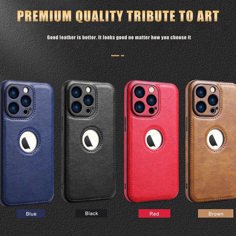 Classic PU Leather iPhone Case – product view 6