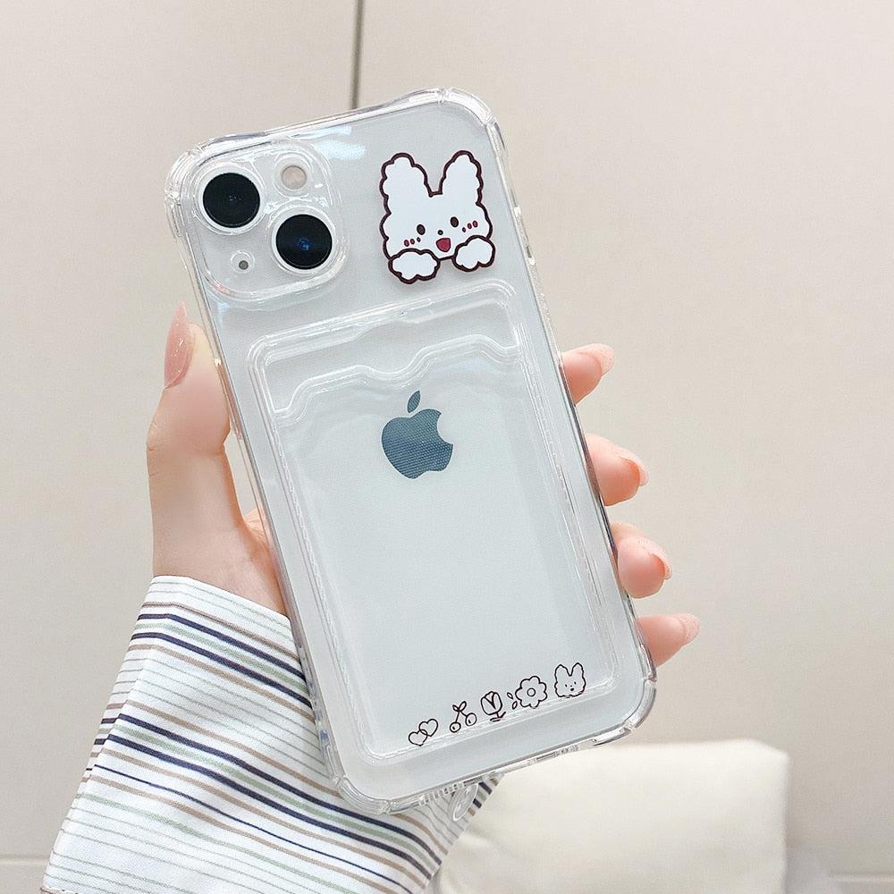 Heart Gradient iPhone Wallet Case – product view 8