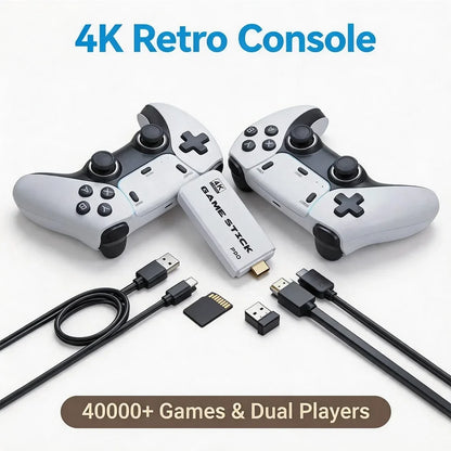 Two-Player Competitive Game Console TV 4K High-Definition Double-Player Retro Game Console PSP Game Controller