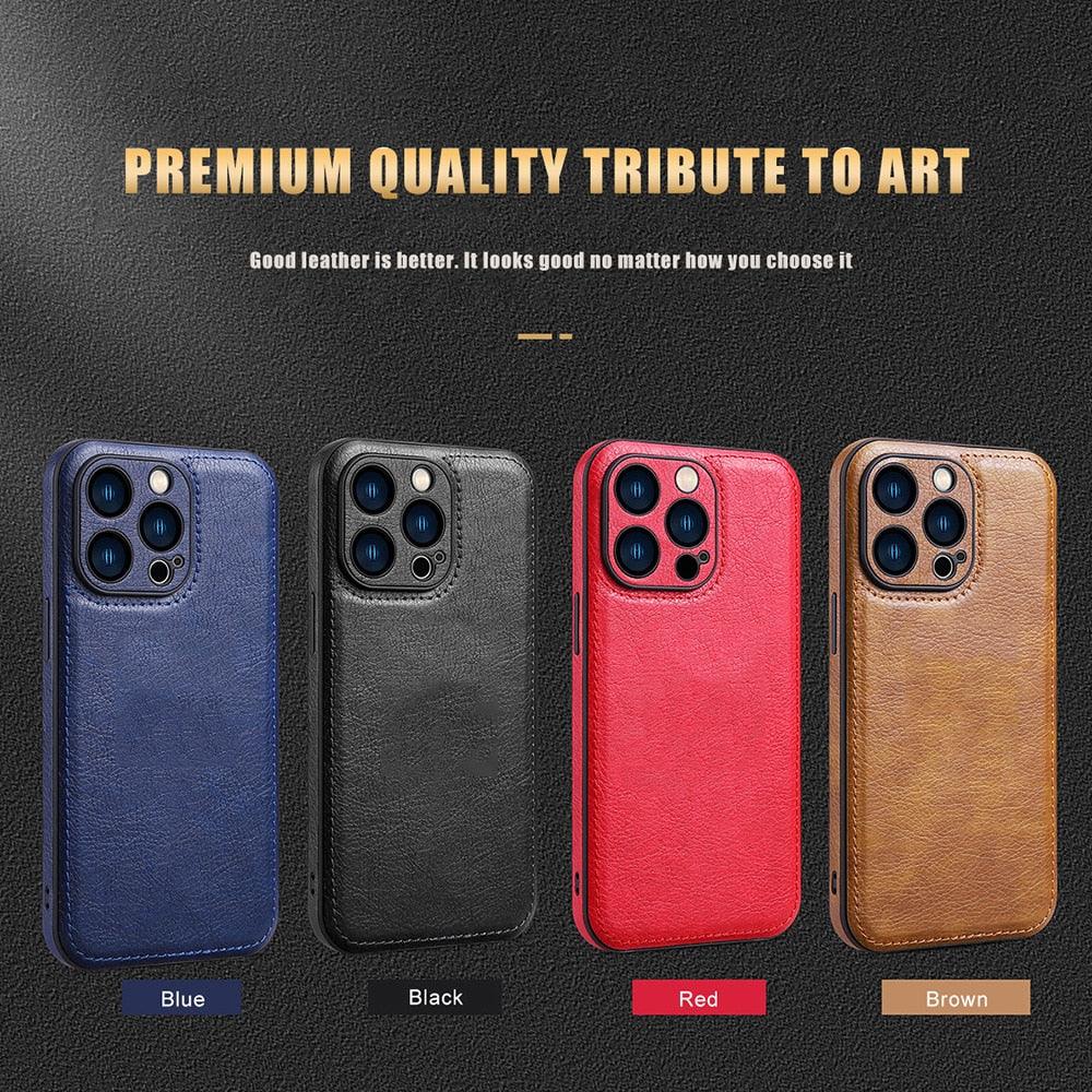 Fashion PU Leather iPhone Case – product view 12
