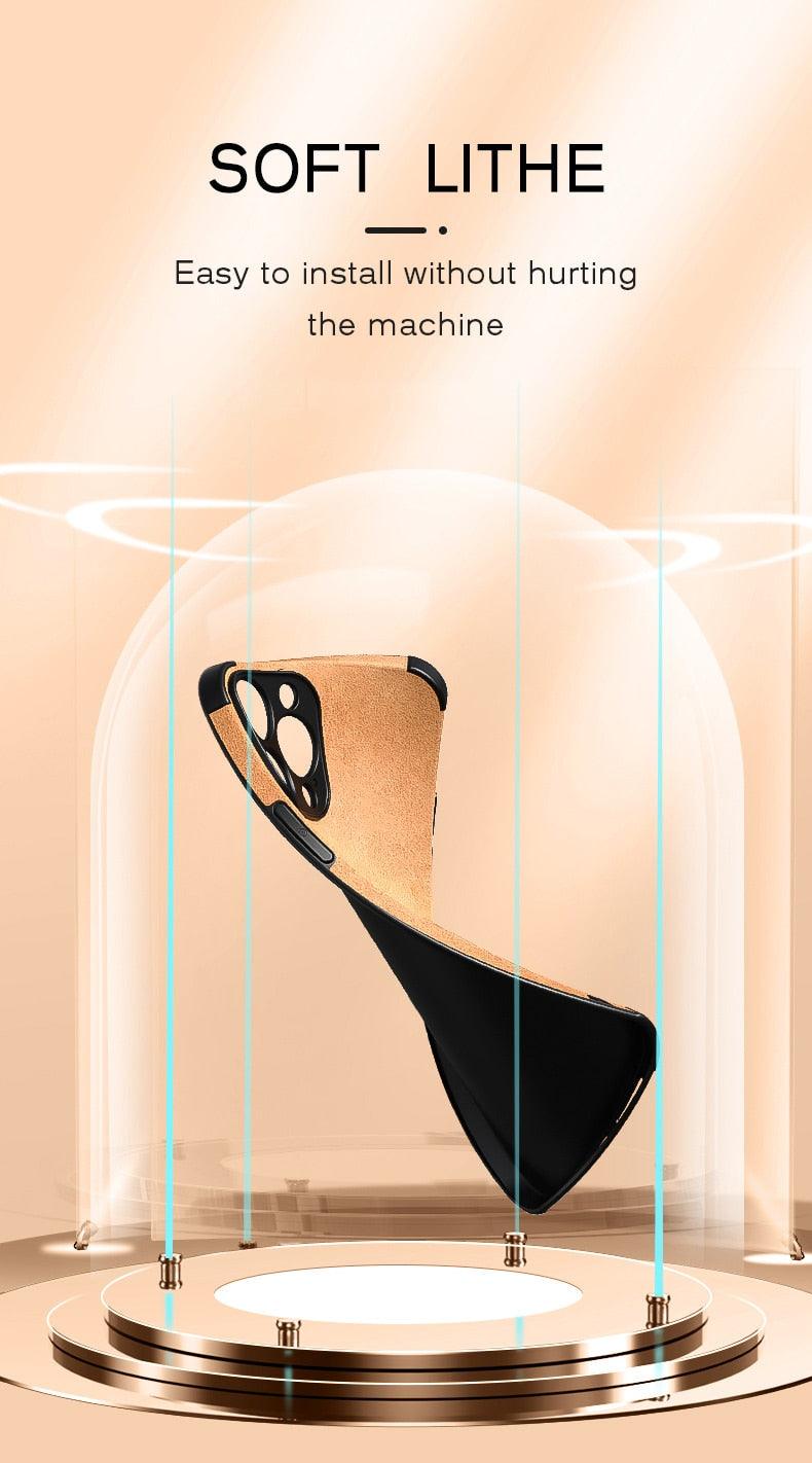 Retro PU Leather iPhone Case – product view 18