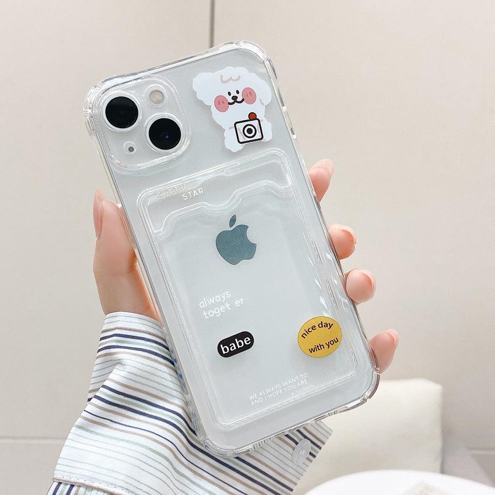 Heart Gradient iPhone Wallet Case – product view 11