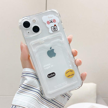 Heart Gradient iPhone Wallet Case – product view 11