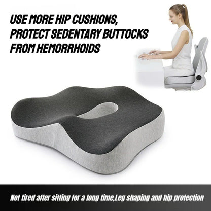 2026 New Ergonomic Memory Foam Tailbone Cushion Breathable Car Seat Pad Suitable for Office Chairs and Non-slip Soft Support