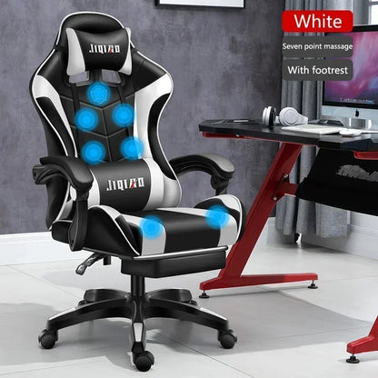 High Quality Gaming Chair RGB Light Office Chair Gamer Computer Ergonomic Swivel Chair Massage Recliner Gamer Chairs
