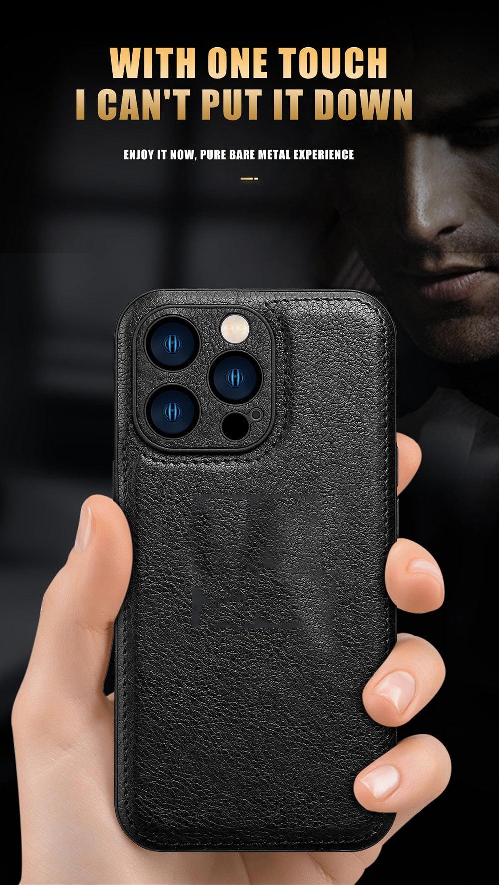 Fashion PU Leather iPhone Case – product view 15
