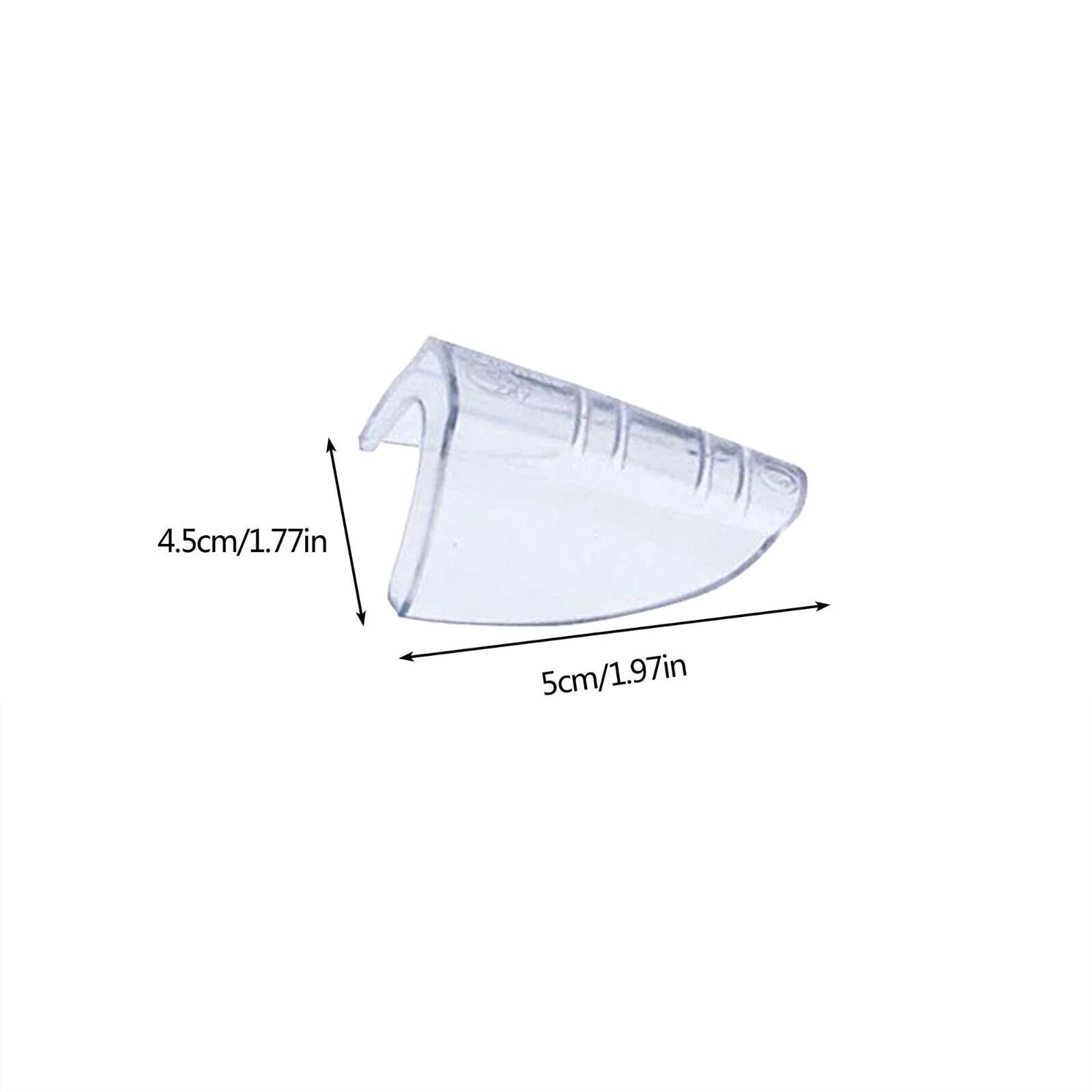 2 Pairs Side Shields for Eye Glasses Slip on Safety Glasses Shield Universal US