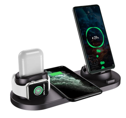 Wireless  6-In-1 Charging Dock Station