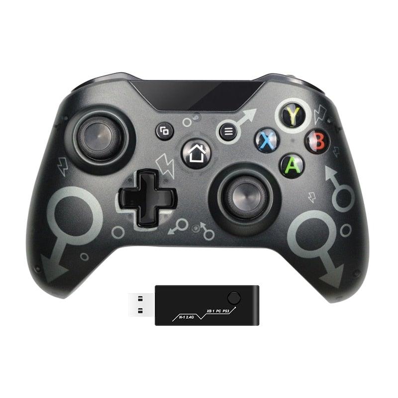 Black 2.4GHz Wireless Multi-Device Gamepad – product view 2