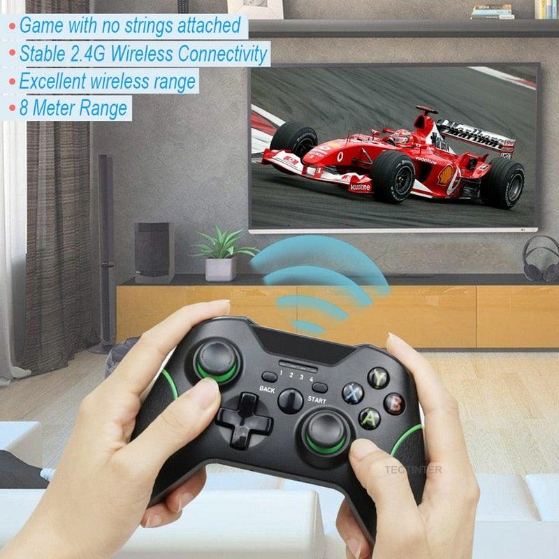 Black 2.4GHz Wireless Multi-Device Gamepad – product view 12