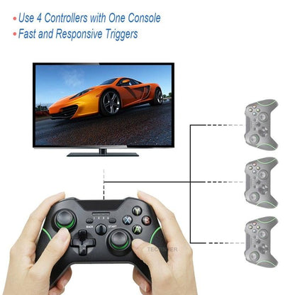Black 2.4GHz Wireless Multi-Device Gamepad – product view 6