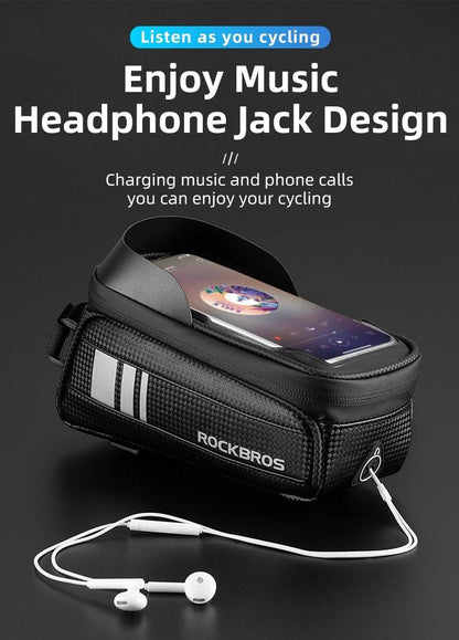 Waterproof Touchscreen Bike Phone Bag – 6.5-Inch – product view 10