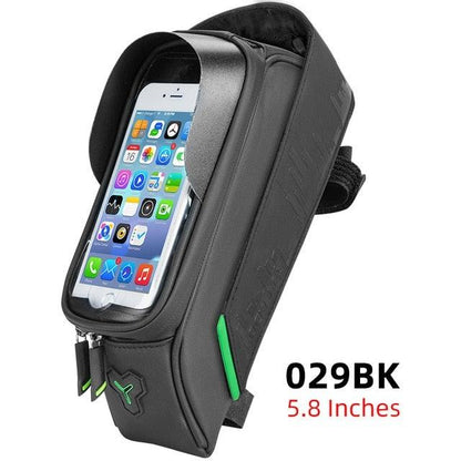 Waterproof Touchscreen Bike Phone Bag – 6.5-Inch