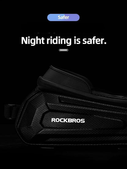 Waterproof Touchscreen Bike Phone Bag – 6.5-Inch