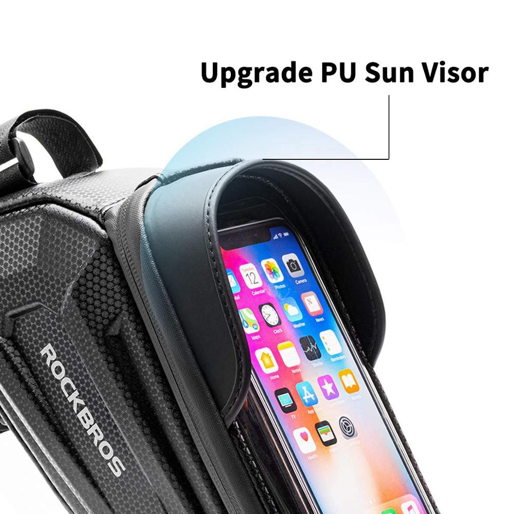 Waterproof Touchscreen Bike Phone Bag – 6.5-Inch – product view 20