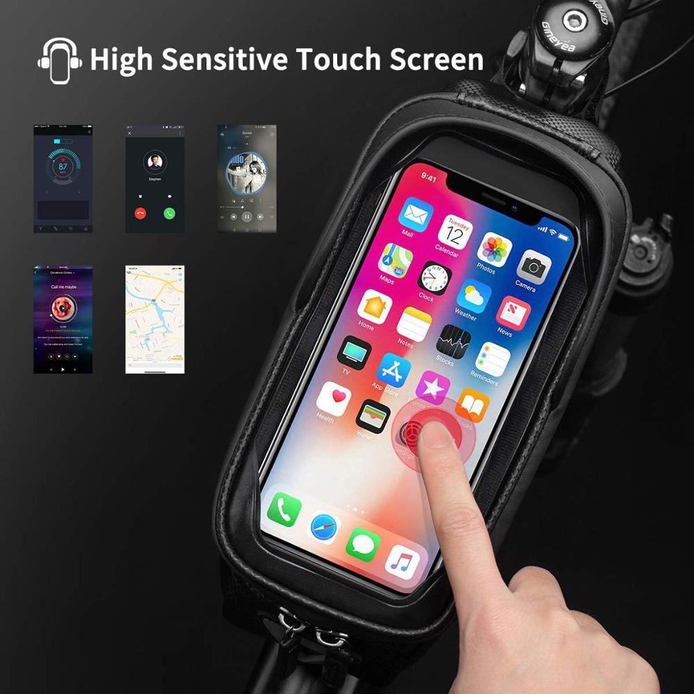 Waterproof Touchscreen Bike Phone Bag – 6.5-Inch – product view 9