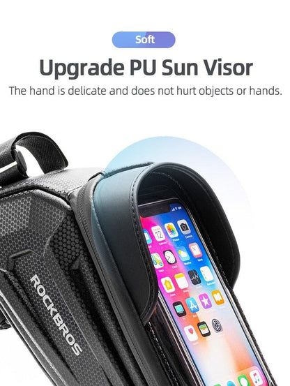 Waterproof Touchscreen Bike Phone Bag – 6.5-Inch – product view 2