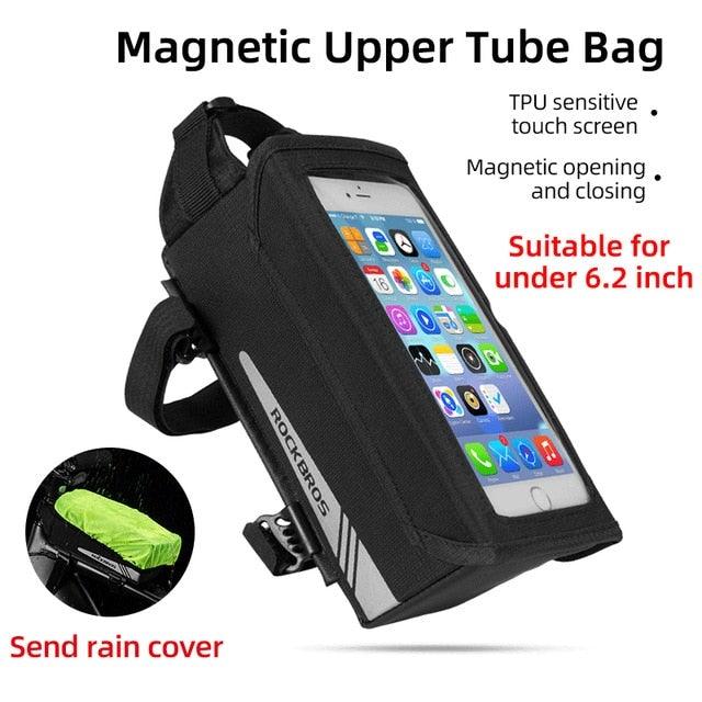 Waterproof Touchscreen Bike Phone Bag – 6.5-Inch – product view 12